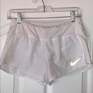 White Nike Dri Fit Shorts Size Women’s SMALL